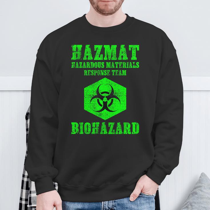 Green Biohazard 危険物 コスチューム キッズ メンズ スウェットシャツ 高齢者への贈り物