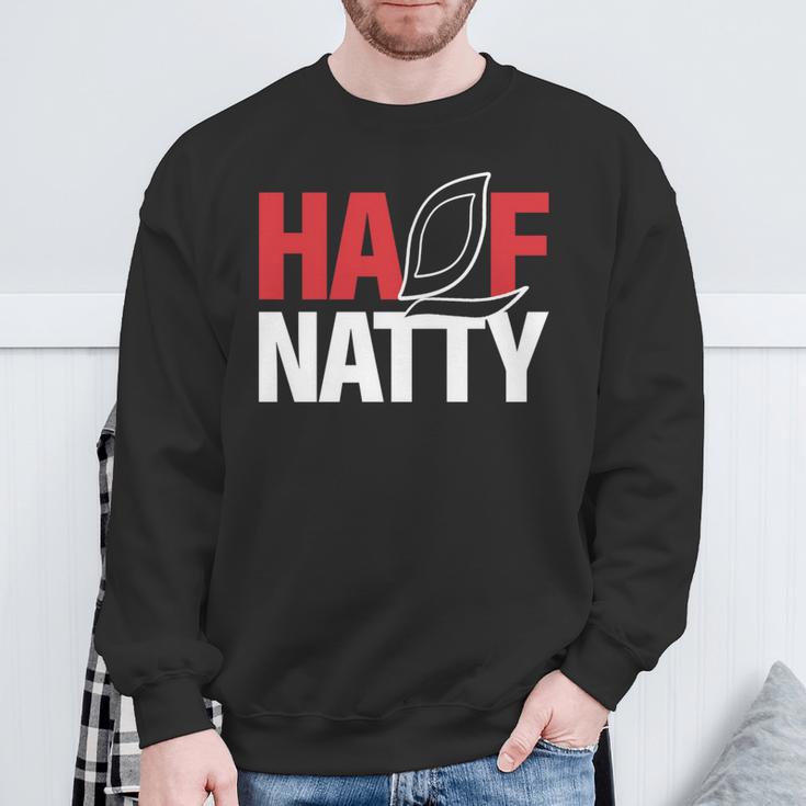 Half Natty ハーフナチュラルステロイドボディービルダー 長袖tシャツ スウェットシャツ 高齢者への贈り物
