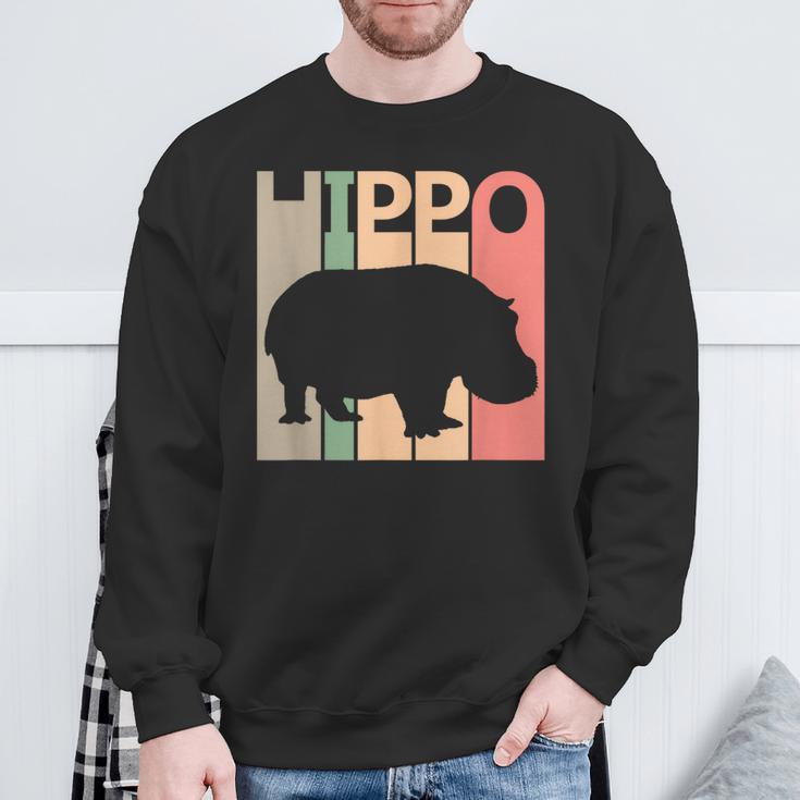 Hippo カバ スウェットシャツ 高齢者への贈り物