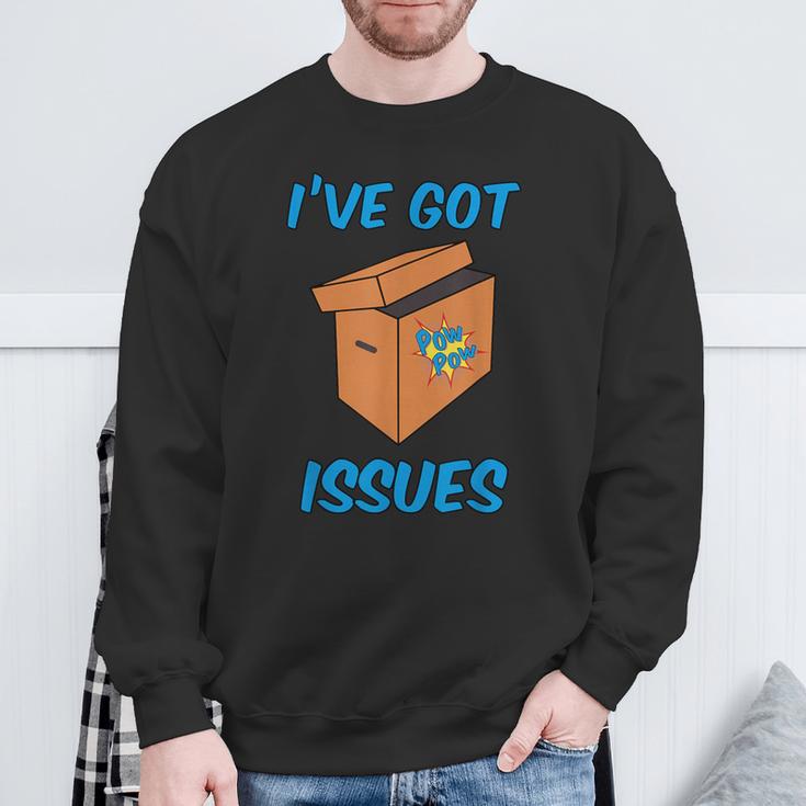 I'Ve Got Issues Comic Book CollectorShirt Sweatshirt Gifts for Old Men