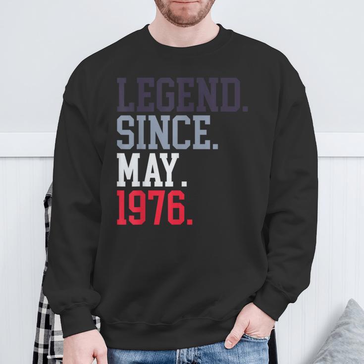 Legendince May 1976 メンズ レディース 1976年5月 スウェットシャツ 高齢者への贈り物
