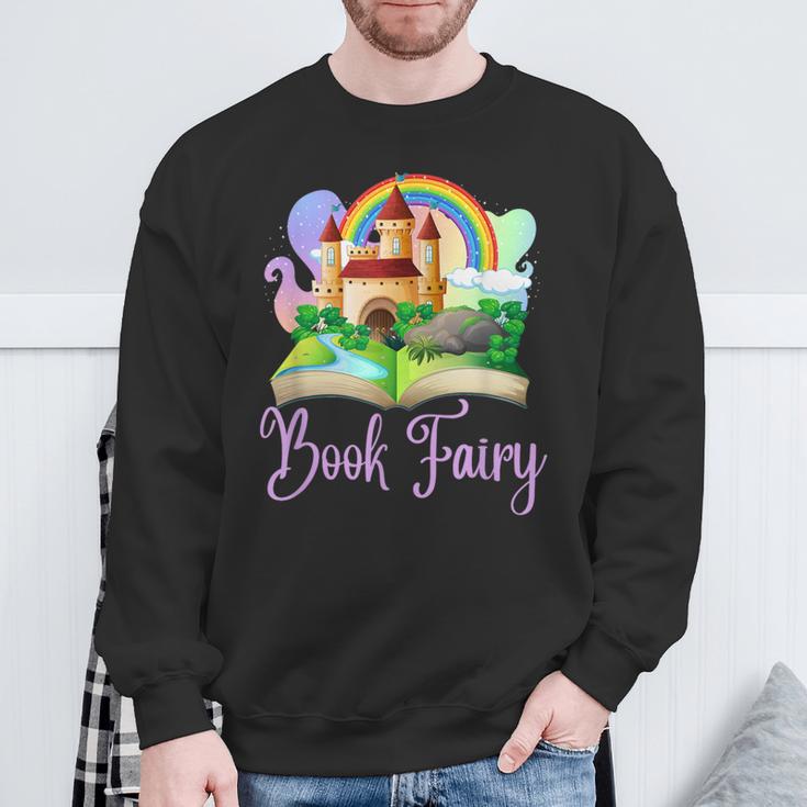 Librarian Book Fairy Library Book Book Fair Teacher Read For Men Women Sweatshirt Gifts for Old Men Librarian Book Fairy Library Book Book Fair Teacher Read For Men Women Sweatshirt Gifts for Old Men