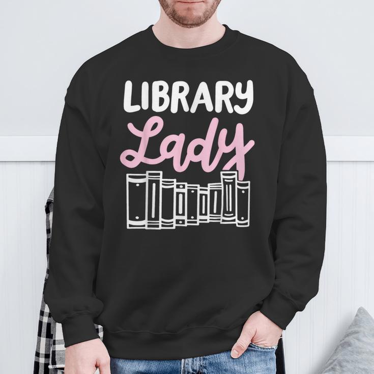 Librarian Library Books Reading Reader Sweatshirt Gifts for Old Men Librarian Library Books Reading Reader Sweatshirt Gifts for Old Men