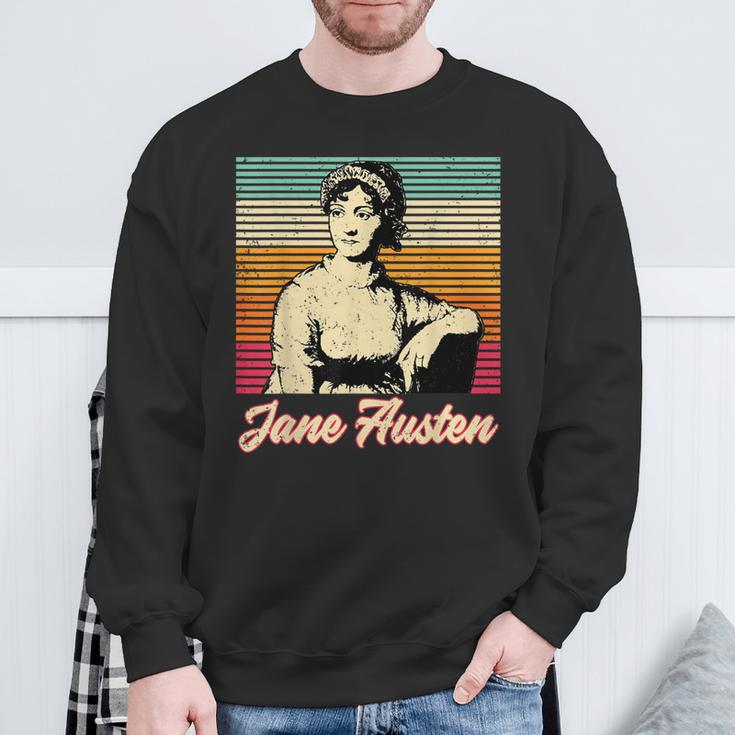 Literary Book Club Fans Vintage Jane Austen Sweatshirt Gifts for Old Men Literary Book Club Fans Vintage Jane Austen Sweatshirt Gifts for Old Men