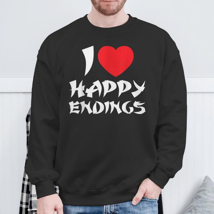 I Love Happy Endings Massage Book Reader Idea T-Shirt Sweatshirt Gifts for Old Men I Love Happy Endings Massage Book Reader Idea T-Shirt Sweatshirt Gifts for Old Men
