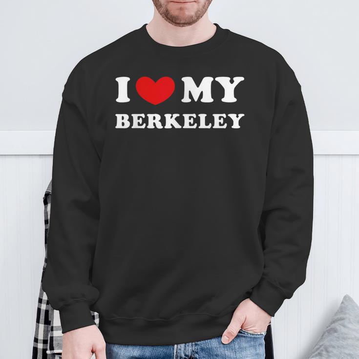 I Love My Berkeley アイ・ラブ・マイ・バークレー スウェットシャツ 高齢者への贈り物