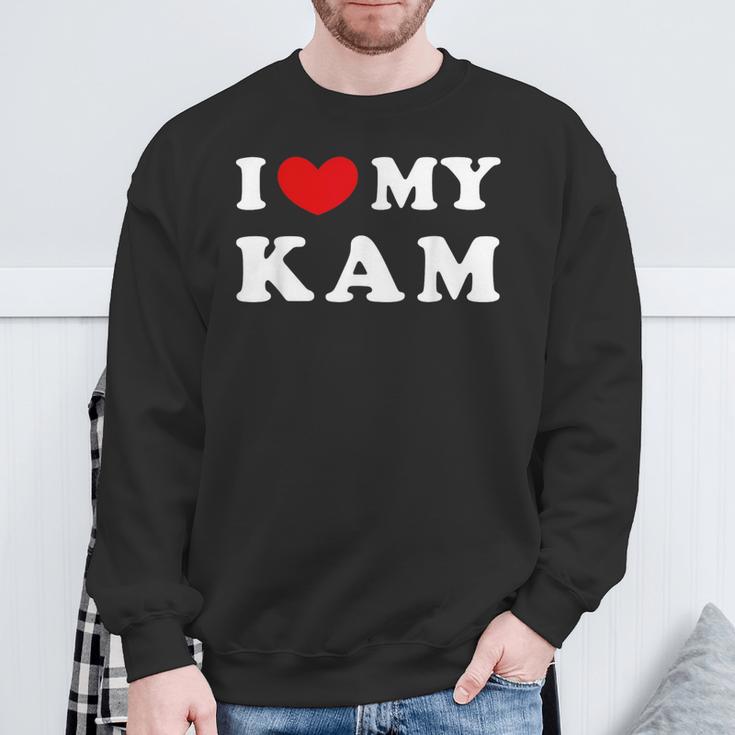 I Love My Kam アイ・ラブ・マイ・カム スウェットシャツ 高齢者への贈り物
