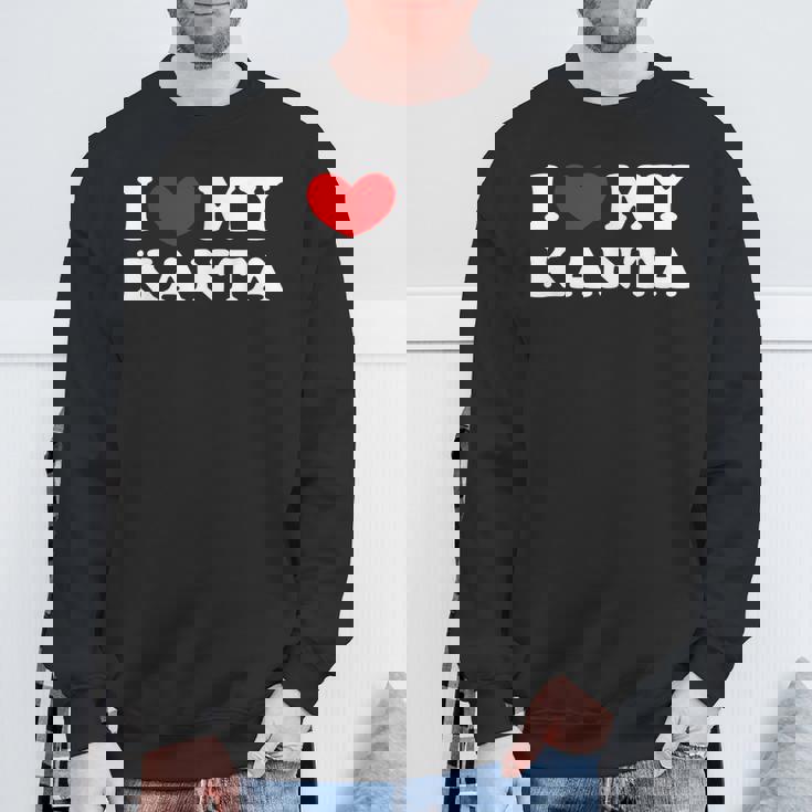 I Love My Kanta アイ・ラブ・マイ・カンタ スウェットシャツ 高齢者への贈り物