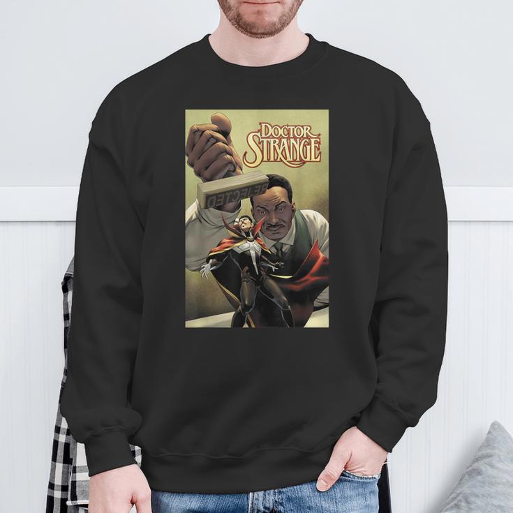 Marvel Comixology Doctor Strange Rejected Comic Book Cover Sweatshirt Gifts for Old Men Marvel Comixology Doctor Strange Rejected Comic Book Cover Sweatshirt Gifts for Old Men