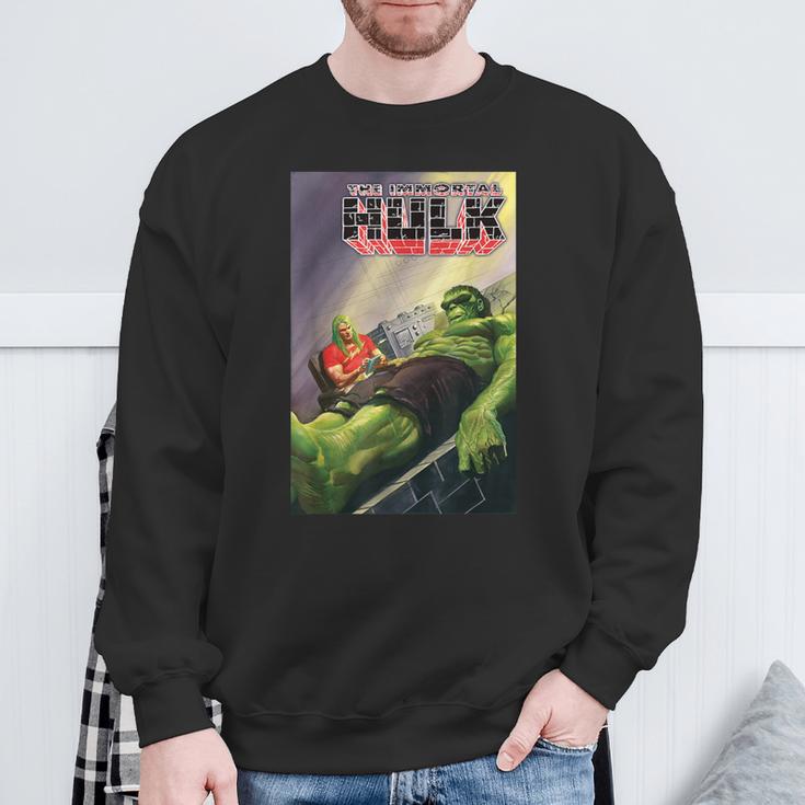 Marvel Comixology The Hulk Adam Warlock Comic Book Cover Sweatshirt Gifts for Old Men Marvel Comixology The Hulk Adam Warlock Comic Book Cover Sweatshirt Gifts for Old Men