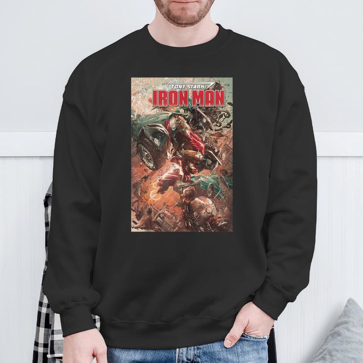Marvel Comixology Iron Man Stark Realities Comic Book Cover Sweatshirt Gifts for Old Men Marvel Comixology Iron Man Stark Realities Comic Book Cover Sweatshirt Gifts for Old Men