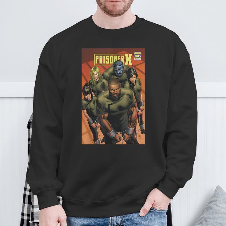 Marvel Comixology Prisoner X Comic Book Cover Sweatshirt Gifts for Old Men