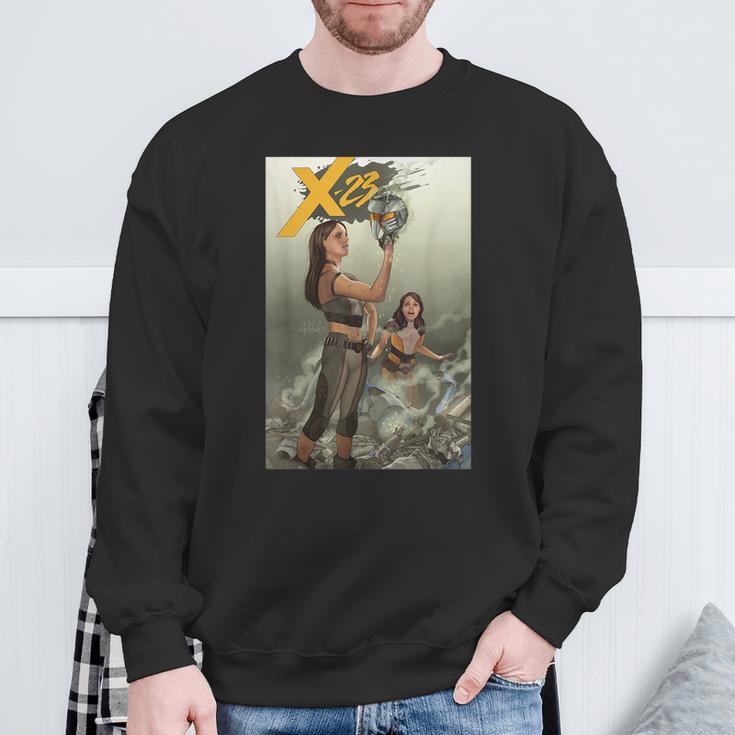 Marvel Comixology X-23 Issue 9 Comic Book Cover Sweatshirt Gifts for Old Men
