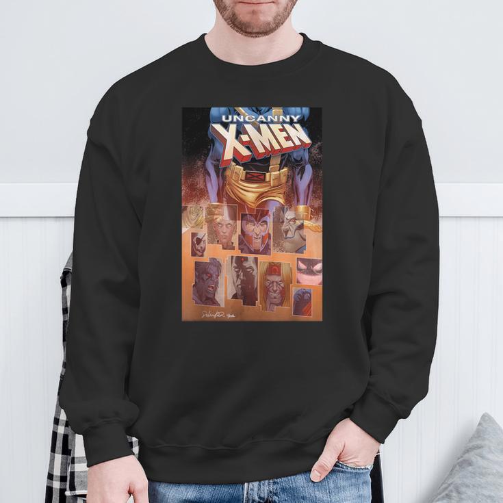 Marvel Comixology X-Men Digital Panel Comic Book Cover Sweatshirt Gifts for Old Men Marvel Comixology X-Men Digital Panel Comic Book Cover Sweatshirt Gifts for Old Men