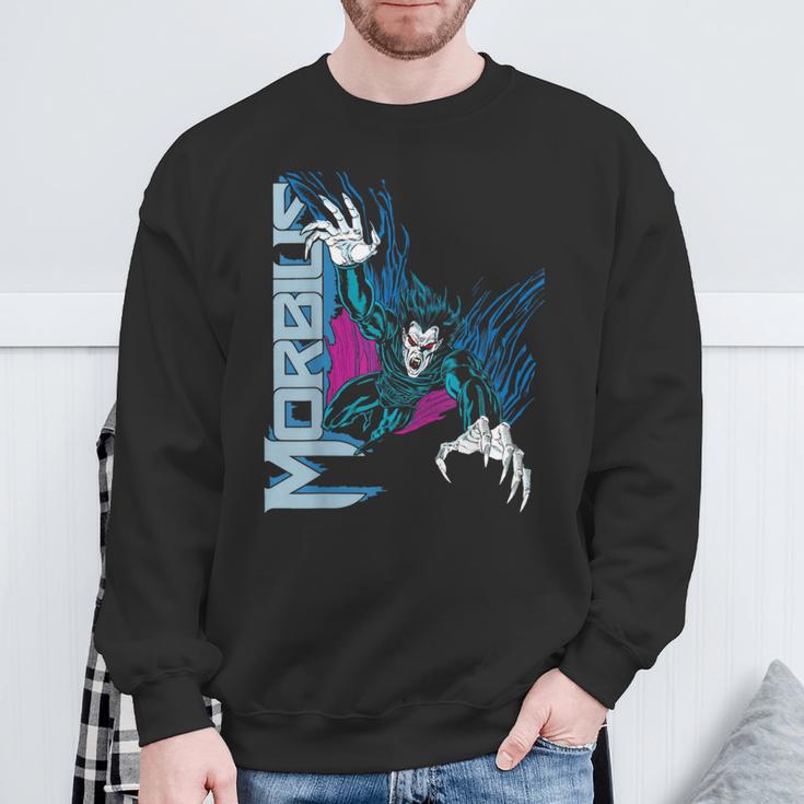 Marvel Morbius Comic Book Retro Sweatshirt Gifts for Old Men