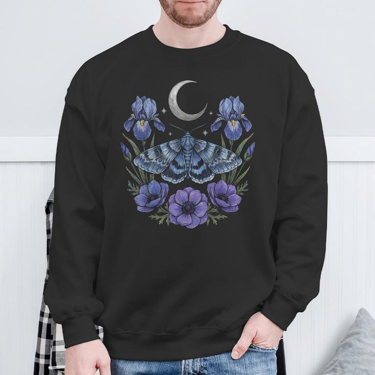 Moth Goblincore Aesthetic Cottagecore Sweatshirt Gifts for Old Men