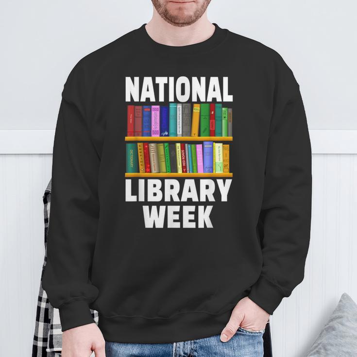 National Library Week 2021 Book Lover Reader Librarian Sweatshirt Gifts for Old Men National Library Week 2021 Book Lover Reader Librarian Sweatshirt Gifts for Old Men