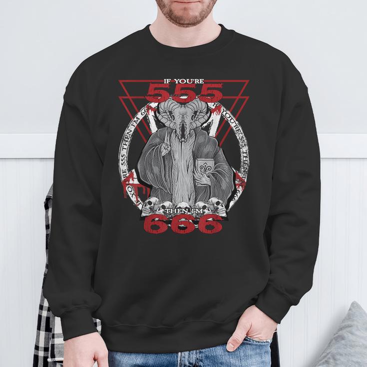 Nu Metal 666 I Goat Nu Metal I Heavy Metalintage スウェットシャツ 高齢者への贈り物