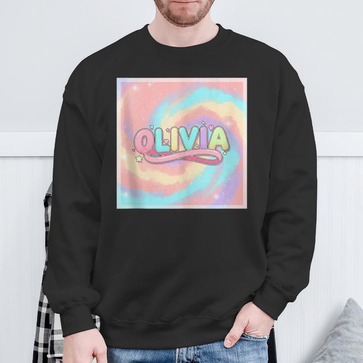 Olivia Comic Book Style Sweatshirt Gifts for Old Men