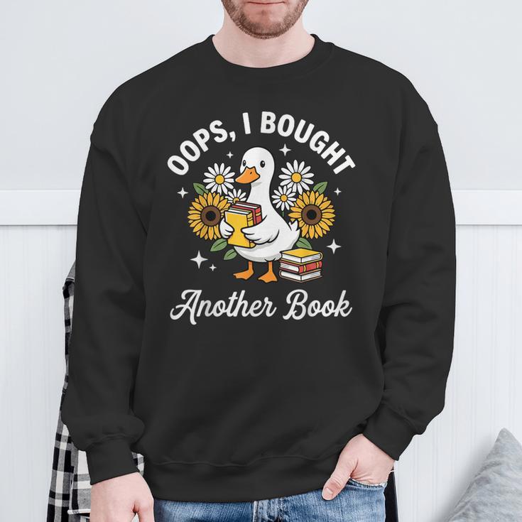 Oops I Bought Another Book Sweatshirt Gifts for Old Men