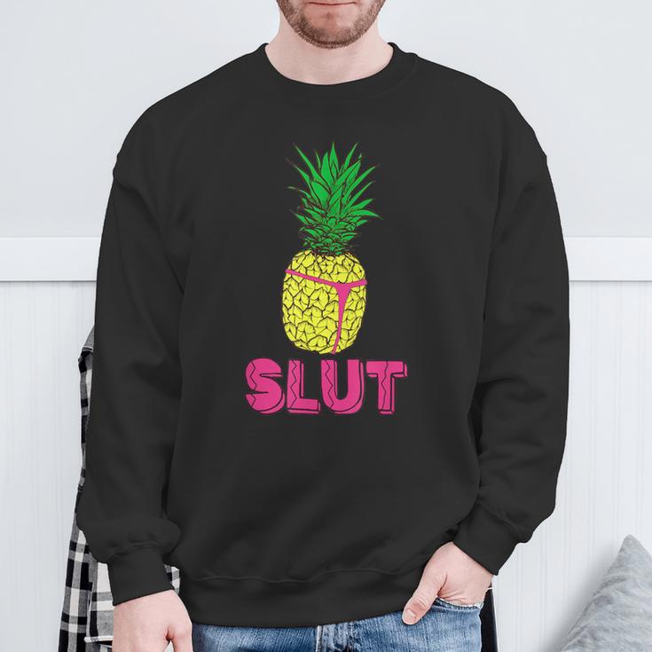 Pineapplelut Tバック スウェットシャツ 高齢者への贈り物