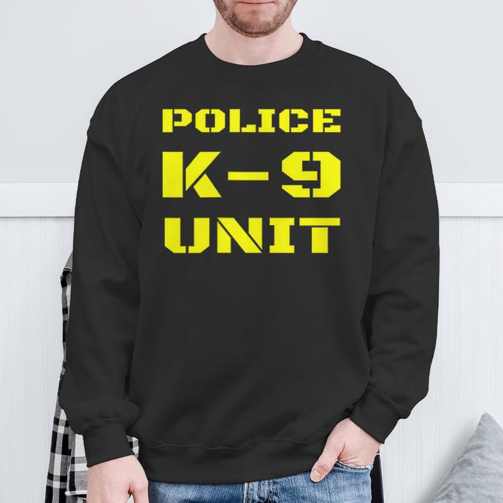 Police K-9ユニット ドッグハンドラー オンデューティー K9 チームオフィサー タクティカル スウェットシャツ 高齢者への贈り物