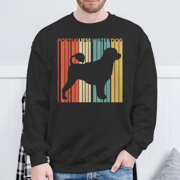 Portuguese Water Dog ポーチュギーズ・ウォーター・ドッグ スウェットシャツ 高齢者への贈り物