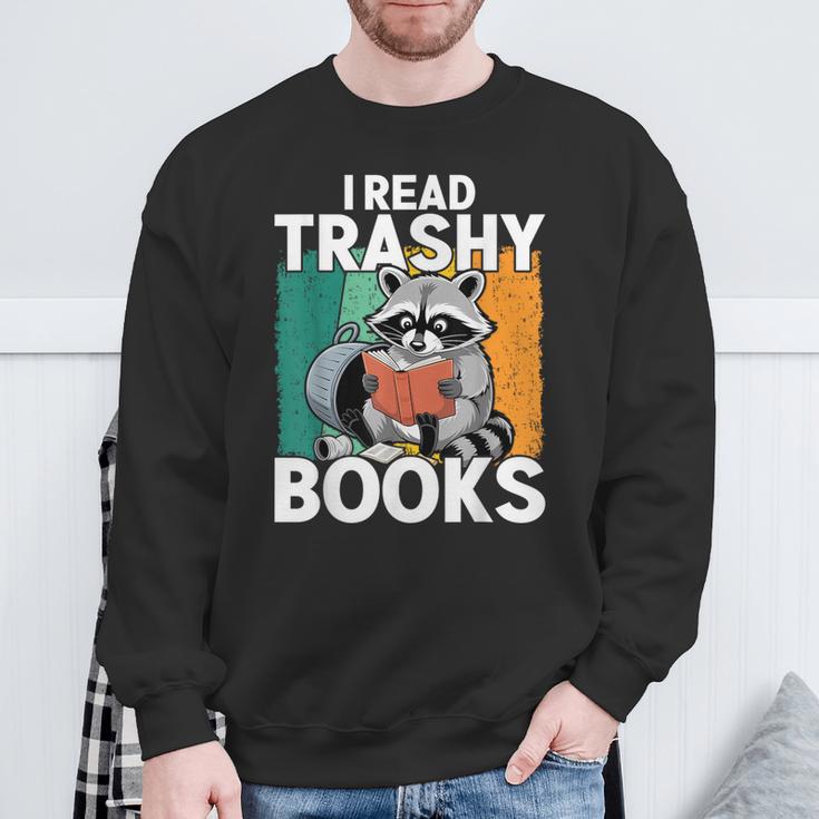 Raccoon Smutty Book Lover Spicy Romance Novels Women's Sweatshirt Gifts for Old Men Raccoon Smutty Book Lover Spicy Romance Novels Women's Sweatshirt Gifts for Old Men