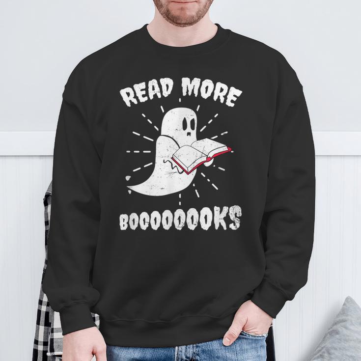 Read More Books Booooks Teacher Halloween For Men Women Sweatshirt Gifts for Old Men Read More Books Booooks Teacher Halloween For Men Women Sweatshirt Gifts for Old Men