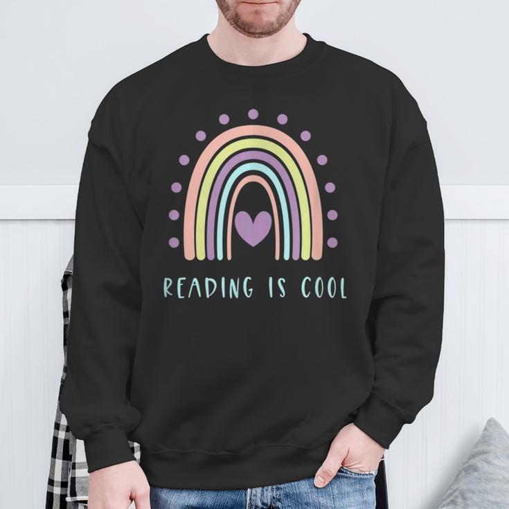 Reading Book Club English Teacher Writer Cute Colorful Men Women Sweatshirt Gifts for Old Men