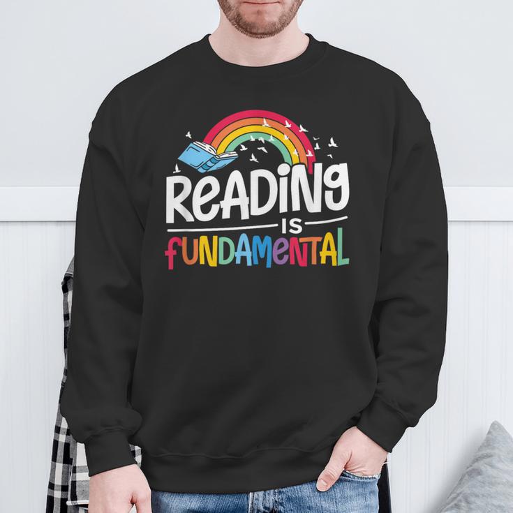Reading Is Fundamental Poetry Bookworm And Book Reader Sweatshirt Gifts for Old Men Reading Is Fundamental Poetry Bookworm And Book Reader Sweatshirt Gifts for Old Men