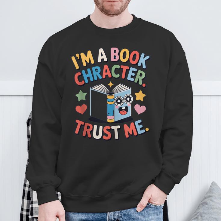 Reading Outfit I’m a Book Character For Teachers And Sweatshirt Gifts for Old Men Reading Outfit I’m a Book Character For Teachers And Sweatshirt Gifts for Old Men