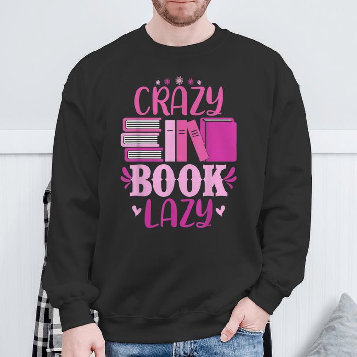 Reading Reader Crazy Book Lady English Teacher Sweatshirt Gifts for Old Men Reading Reader Crazy Book Lady English Teacher Sweatshirt Gifts for Old Men