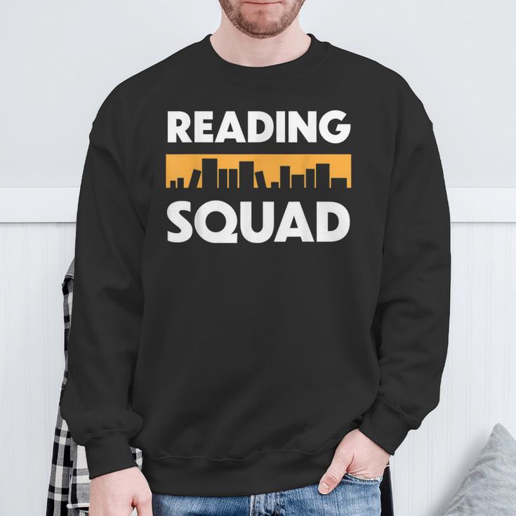 Reading Squad Book Lover And Reading Teacher For Men Women Kids Sweatshirt Gifts for Old Men Reading Squad Book Lover And Reading Teacher For Men Women Kids Sweatshirt Gifts for Old Men