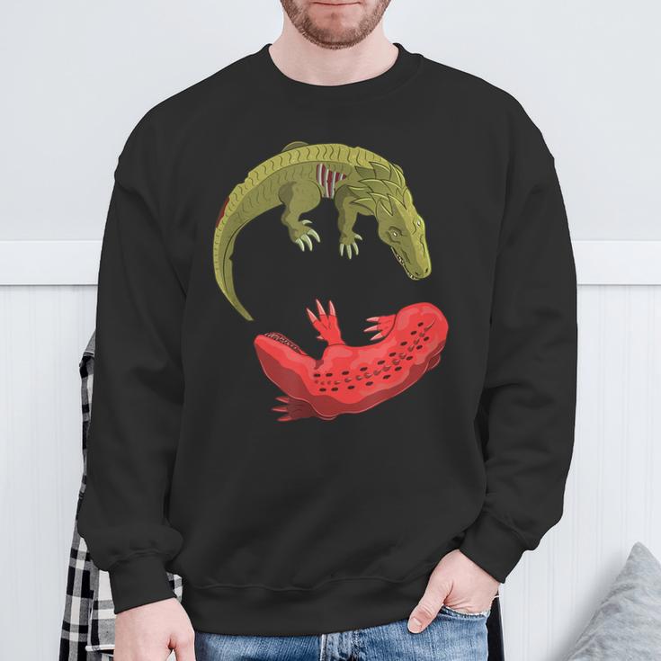 Scp-939Scp-682Cp ファンデーション スウェットシャツ 高齢者への贈り物