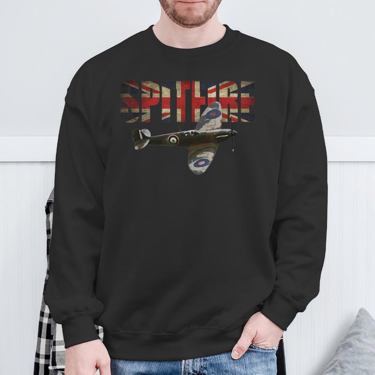 Spitfire Rafupermarine Ww2 ファイタープレーンtシャツ ユニオンジャック スウェットシャツ 高齢者への贈り物