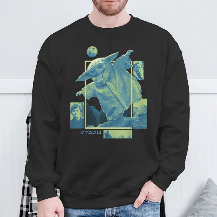 Star Wars The Book Of Boba Fett Grogu Luke Skywalker Ahsoka Sweatshirt Gifts for Old Men