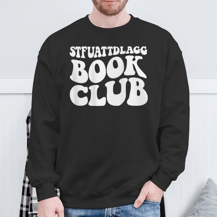 Stfuattdlagg Book Club Sweatshirt Gifts for Old Men