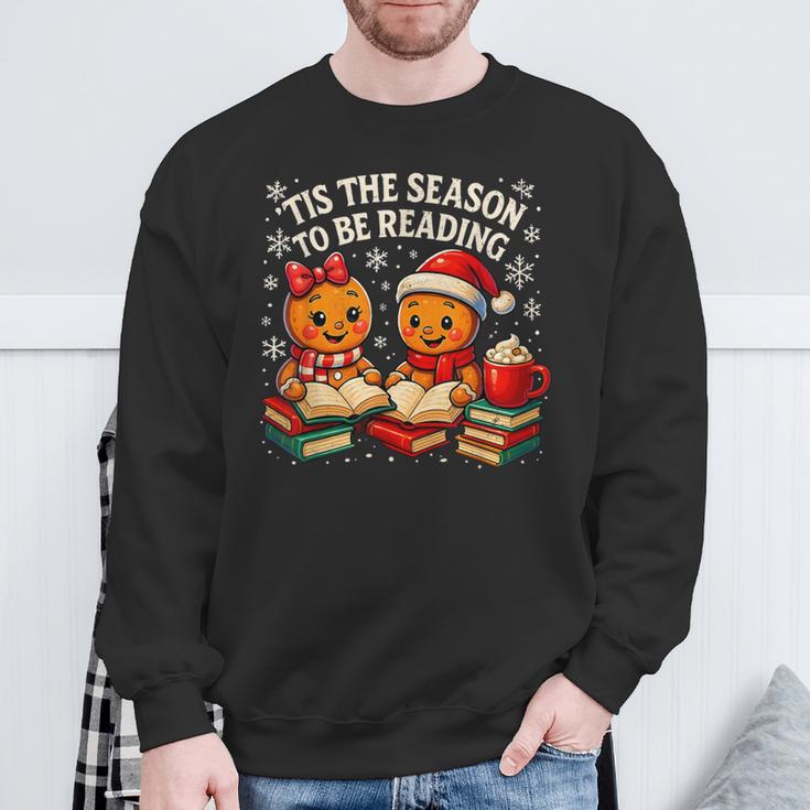 ’Tis The Season To Be Reading Book Lover Sweatshirt Gifts for Old Men ’Tis The Season To Be Reading Book Lover Sweatshirt Gifts for Old Men