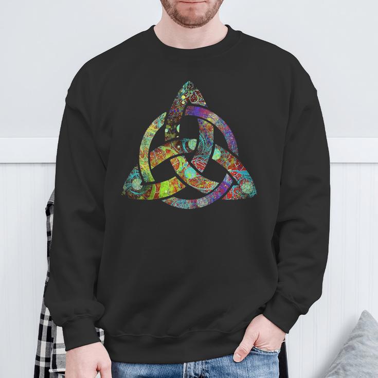 Triquetra ホーリートリニティ ケルトノット スウェットシャツ 高齢者への贈り物