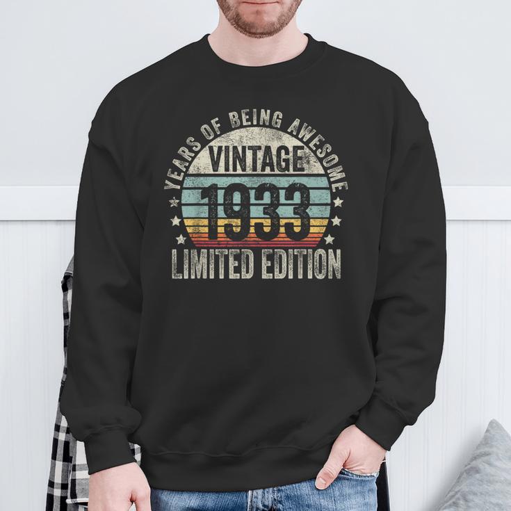 Vintage 1933 Limited Edition Legendary Awesome Epic 1933 スウェットシャツ 高齢者への贈り物