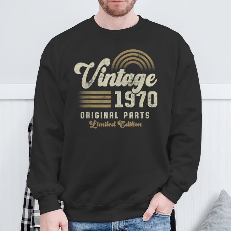 Vintage 1970 オリジナルパーツ 56歳の誕生日 スウェットシャツ 高齢者への贈り物
