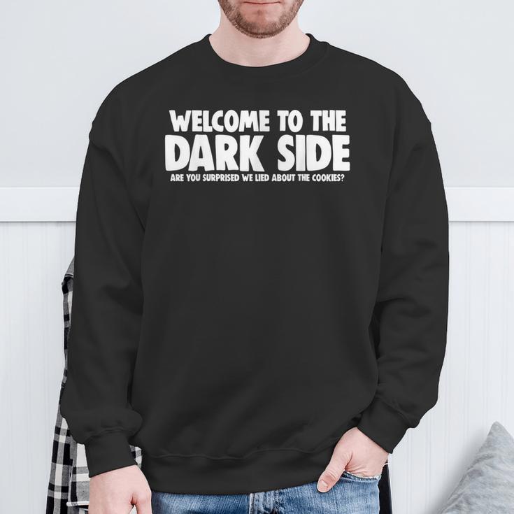 Welcome To The Darkide スウェットシャツ 高齢者への贈り物