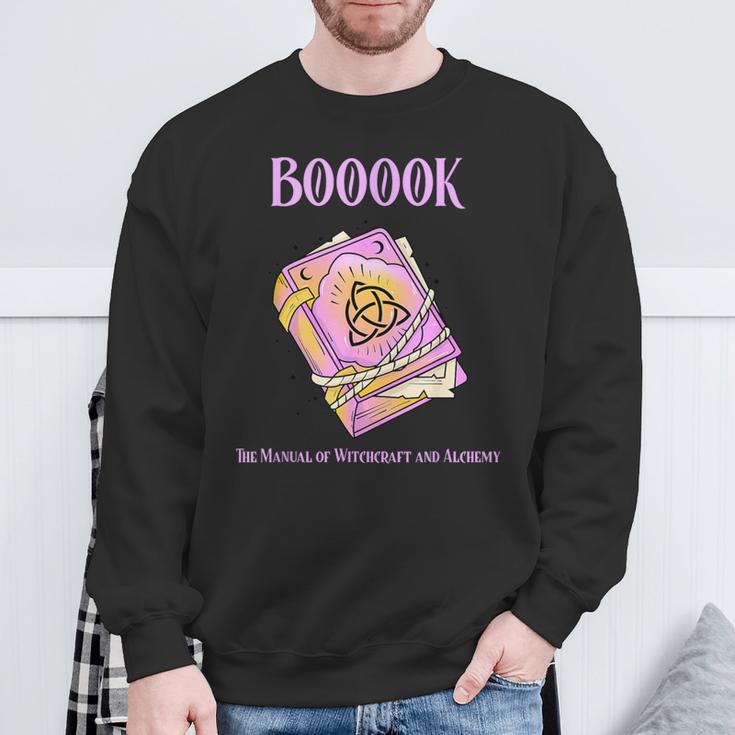 Witch Spell Book It’s Just A Bunch Of Hocus Pocus Sweatshirt Gifts for Old Men