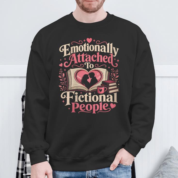 Women's Book Reading Joke Humor Sweatshirt Gifts for Old Men