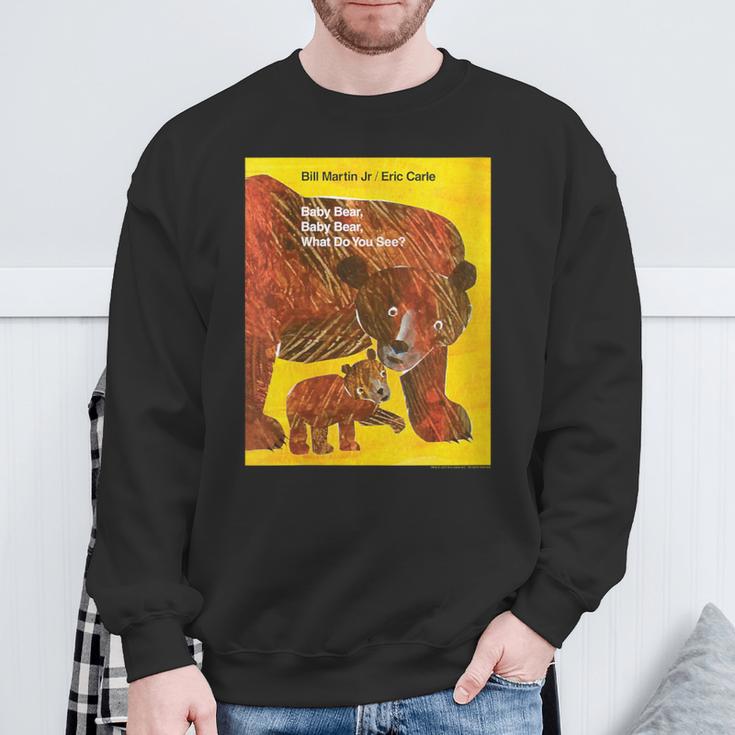 Women's Eric Carle Baby Bear Baby Bear What Do You See Book Cover Sweatshirt Gifts for Old Men