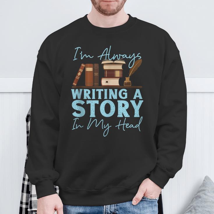 Writing Quill Book Novel Writer & Published Author I'M Sweatshirt Gifts for Old Men Writing Quill Book Novel Writer & Published Author I'M Sweatshirt Gifts for Old Men