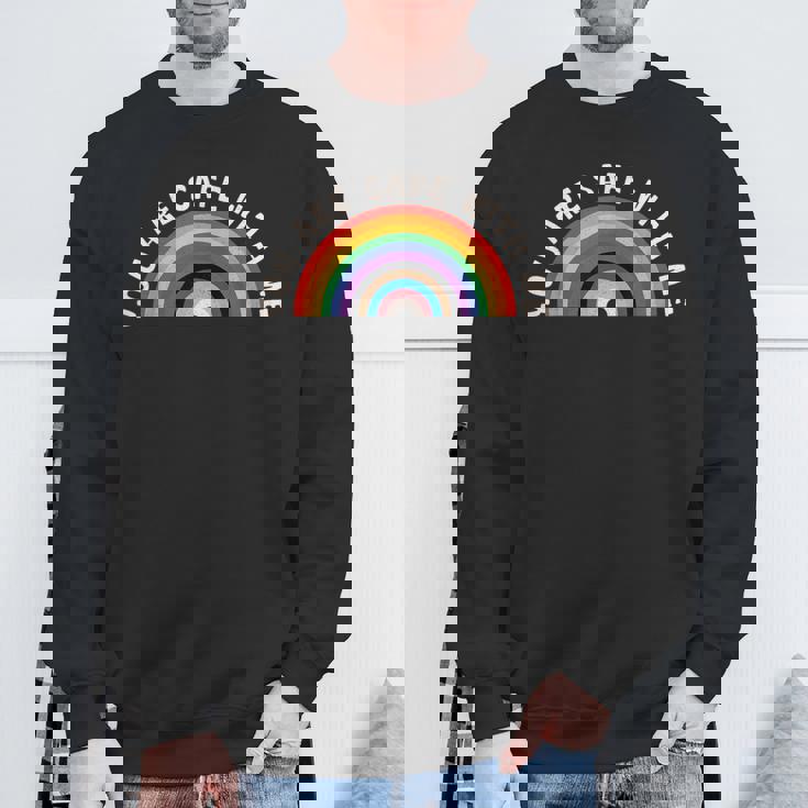 You Areafe With Me スウェットシャツ 高齢者への贈り物