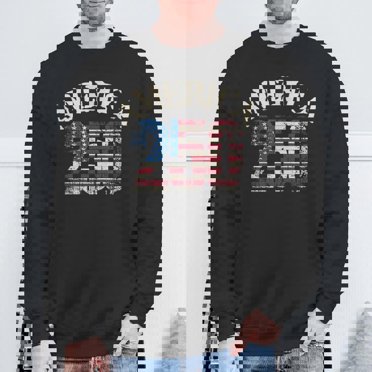 アメリカ250周年 7月4日アメリカ250年 スウェットシャツ 高齢者への贈り物