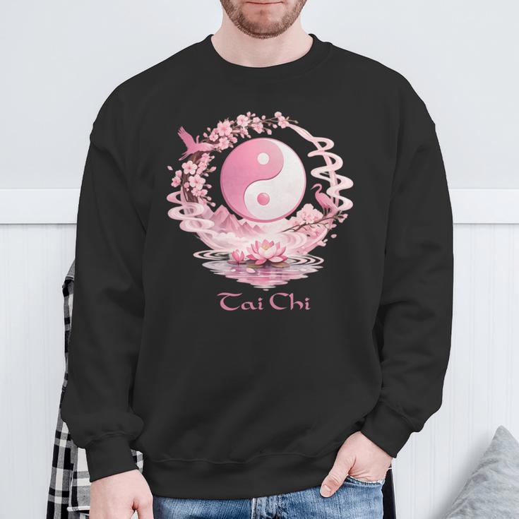 インストラクターと実践者のための太極拳tシャツ 長袖tシャツ スウェットシャツ 高齢者への贈り物
